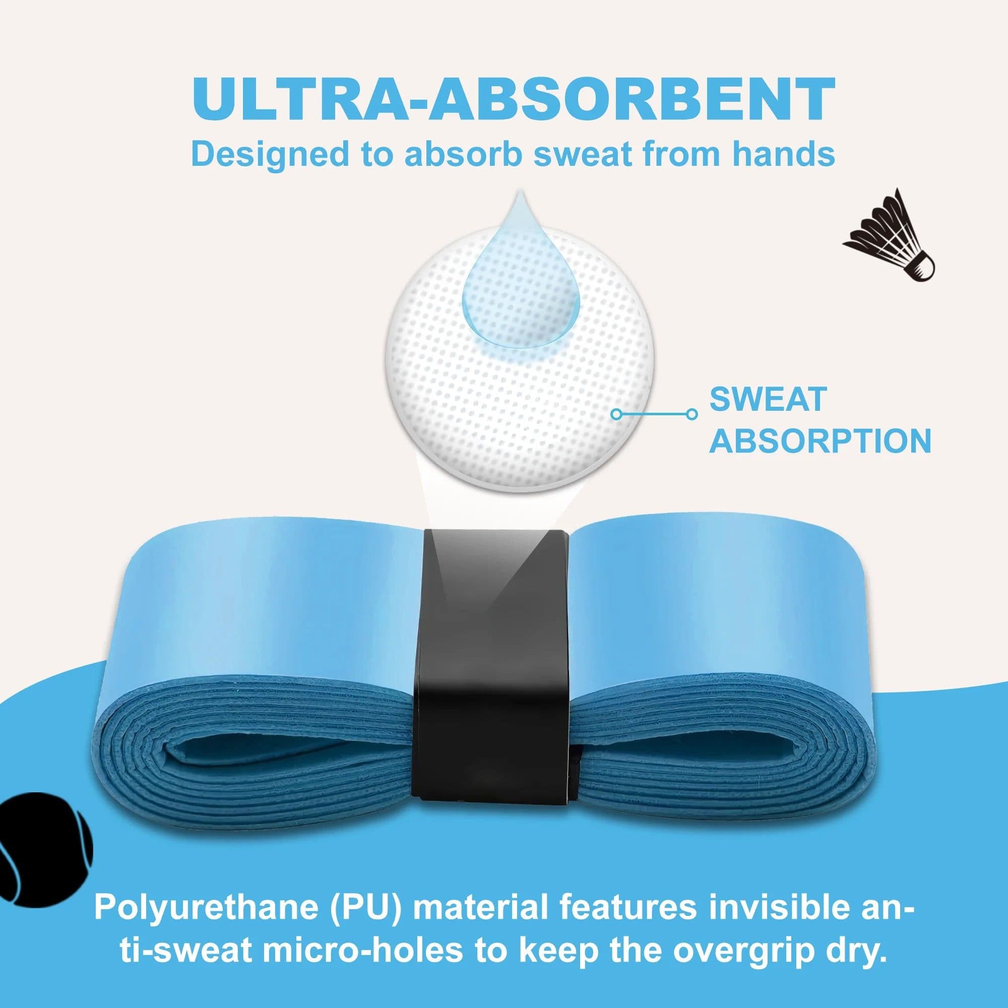image-Recoo Tennis Overgrip PU Anti-Slip