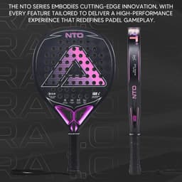 image-AMA Sport NTO Padel Racket 18K Carbon Fiber Diamond
