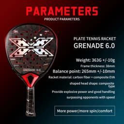 image-Arronax Vertuo 2.5 Padel Racket Carbon Fiber