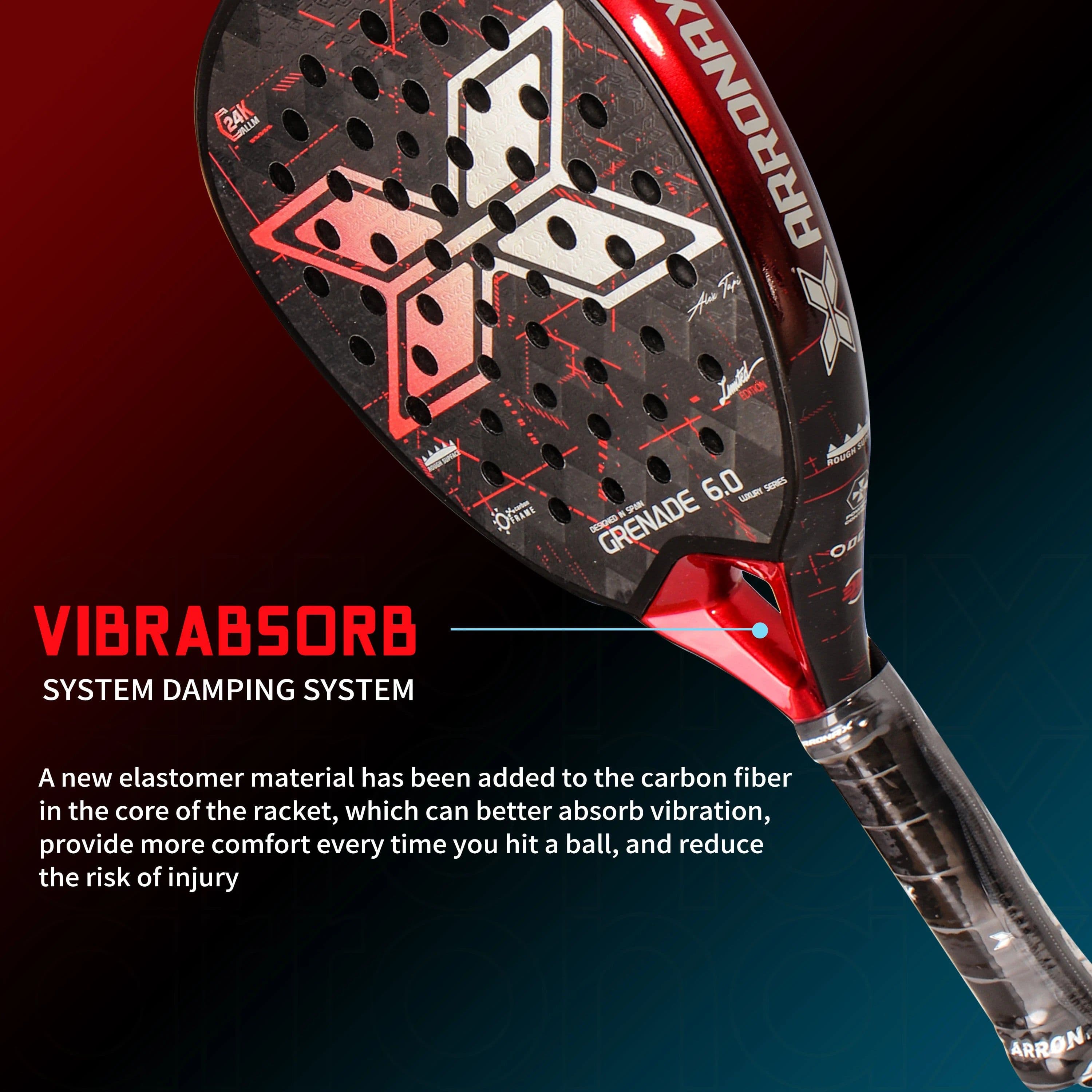 image-Arronax Vertuo 2.5 Padel Racket Carbon Fiber