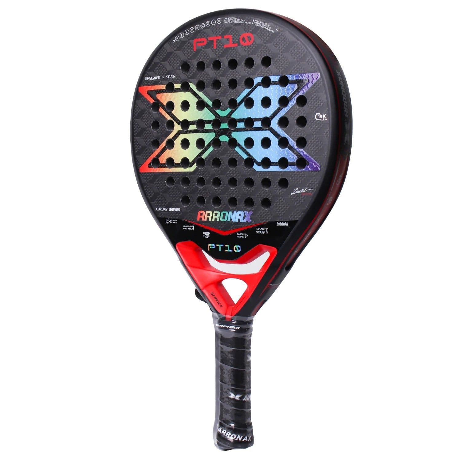 image-Arronax PT10 18K Padel Racquet 370g