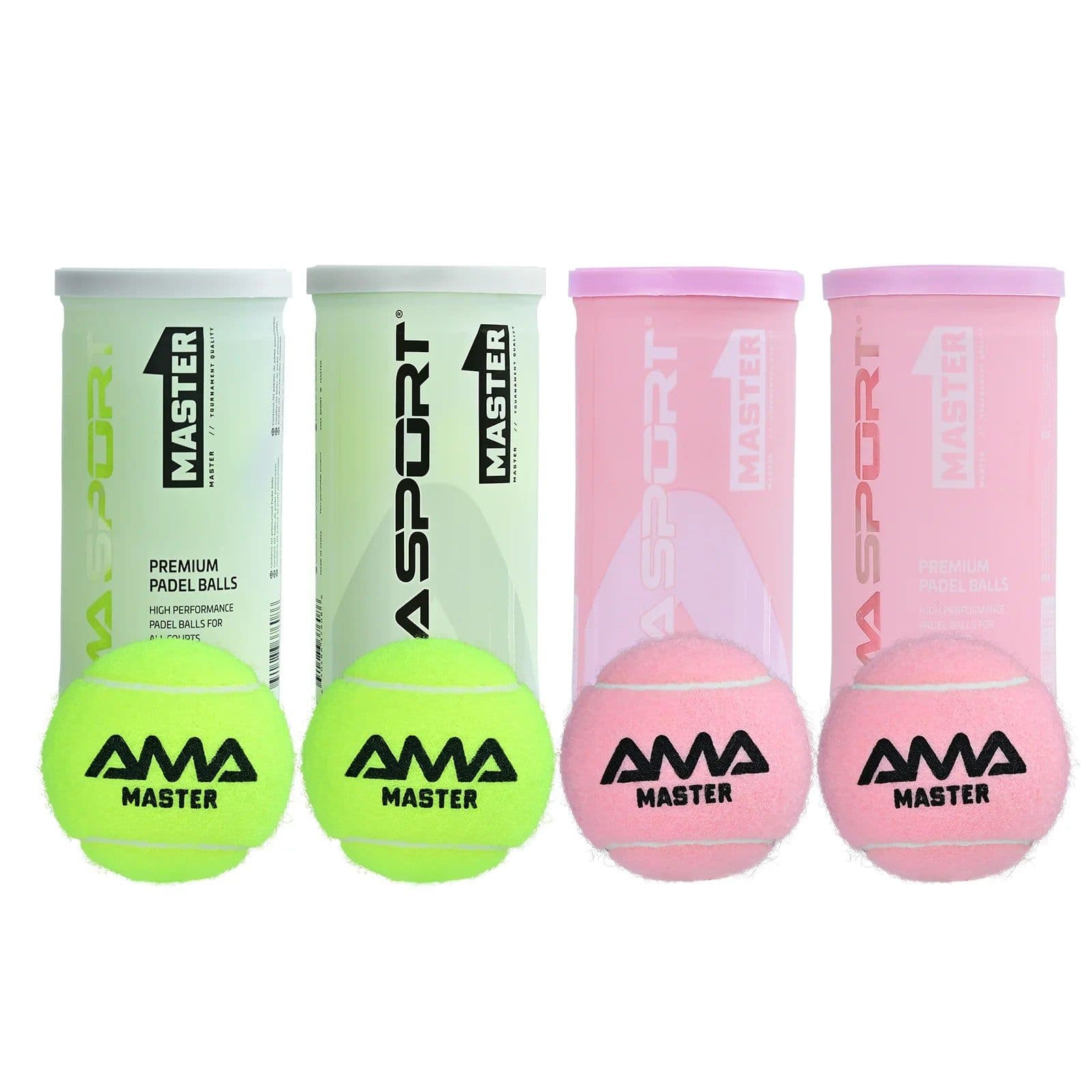 image-AMASPORT Master A20 Padel Tennis Ball 65mm