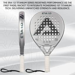 image-AMA ERA 1.0 Titanium Carbon Padel Racket Diamond