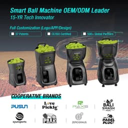 image-PUSUN PT-MINI Padel Ball Machine with App Control