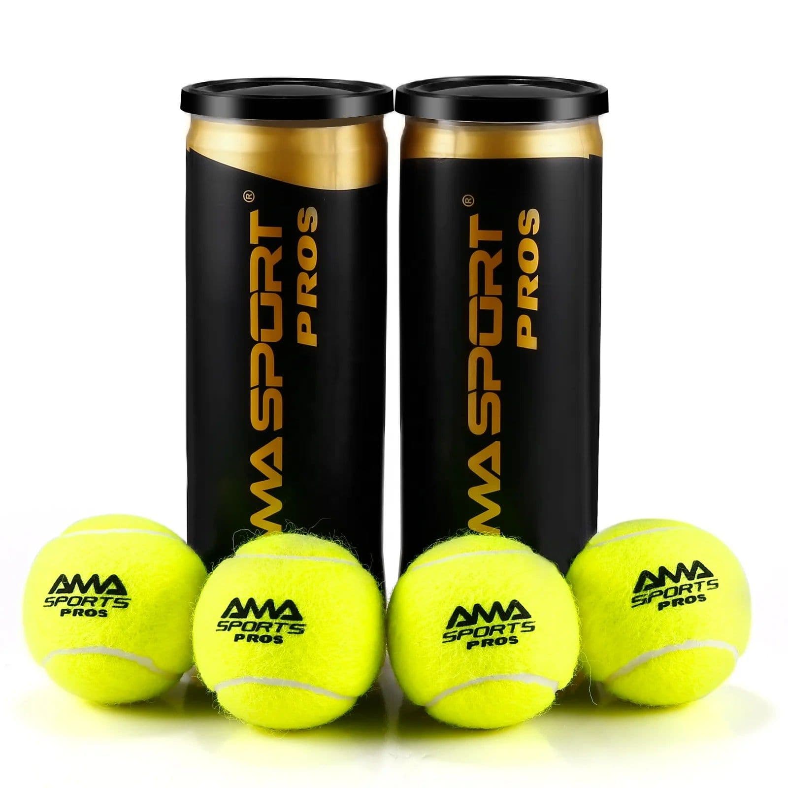 image-AMA Sport Pros Pressurized Padel Balls FIP Approved
