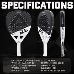 image-AMA Sport Era 1.0 Titanium Padel Racket P43