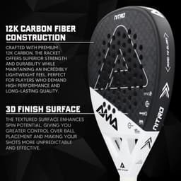 image-AMA Sport Era 1.0 Titanium Padel Racket P43