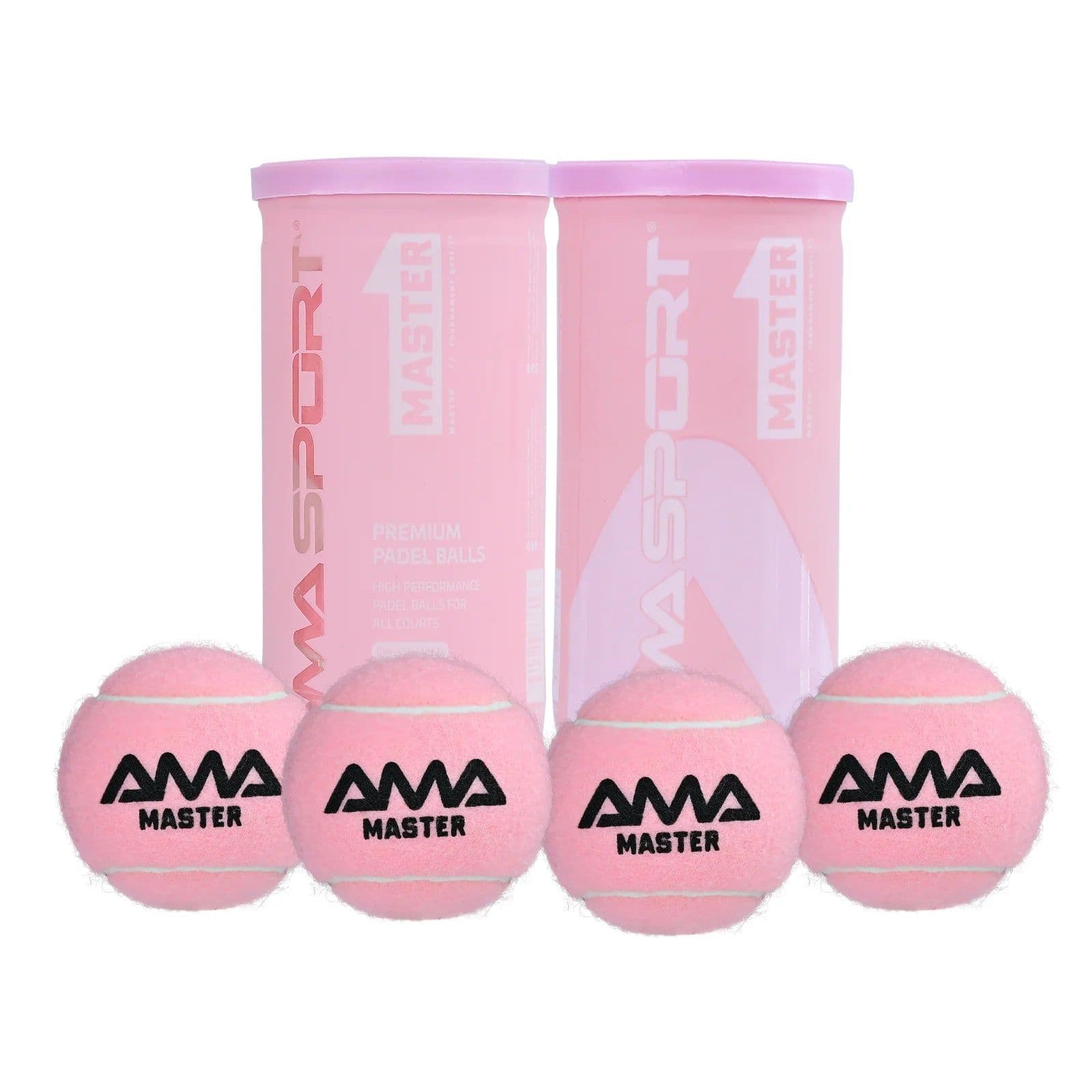 image-AMASPORT Pink Padel Ball ITF Approved 65mm