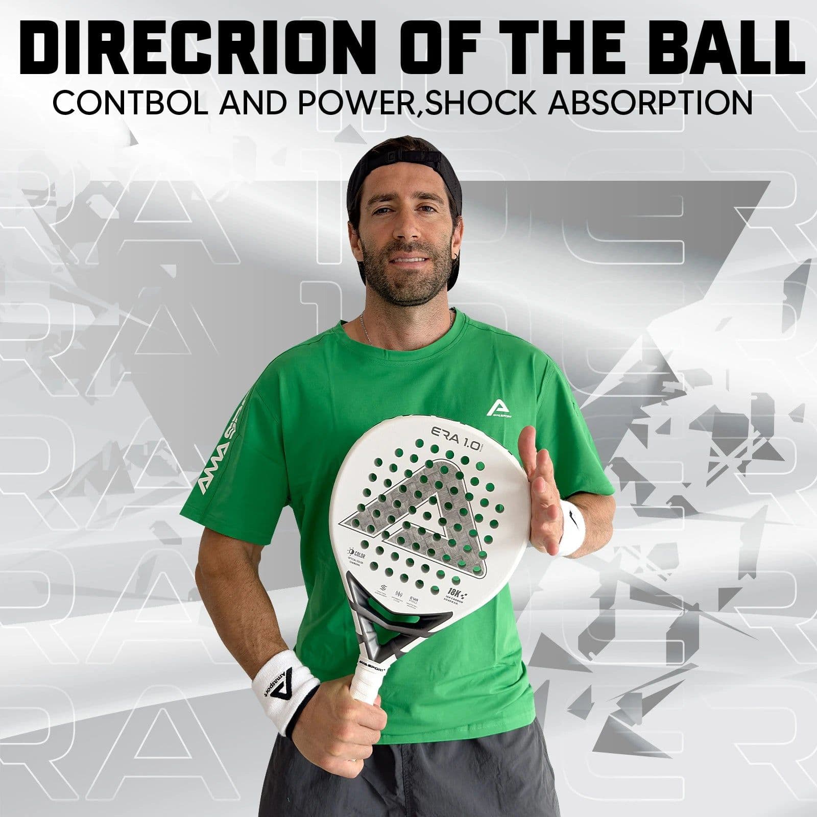 image-AMA-SPORT ERA 1.0 18K Carbon Padel Racket