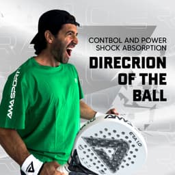image-AMA-SPORT ERA 1.0 18K Carbon Padel Racket