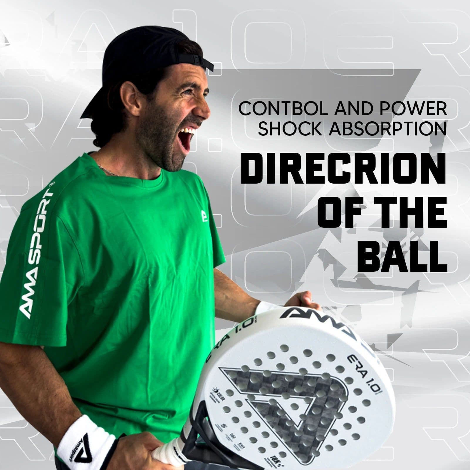 image-AMA-SPORT ERA 1.0 18K Carbon Padel Racket