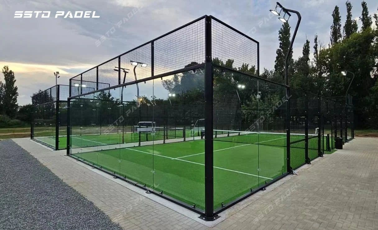 image-SSTD Panoramic Padel Court 20x10m Model 001-3