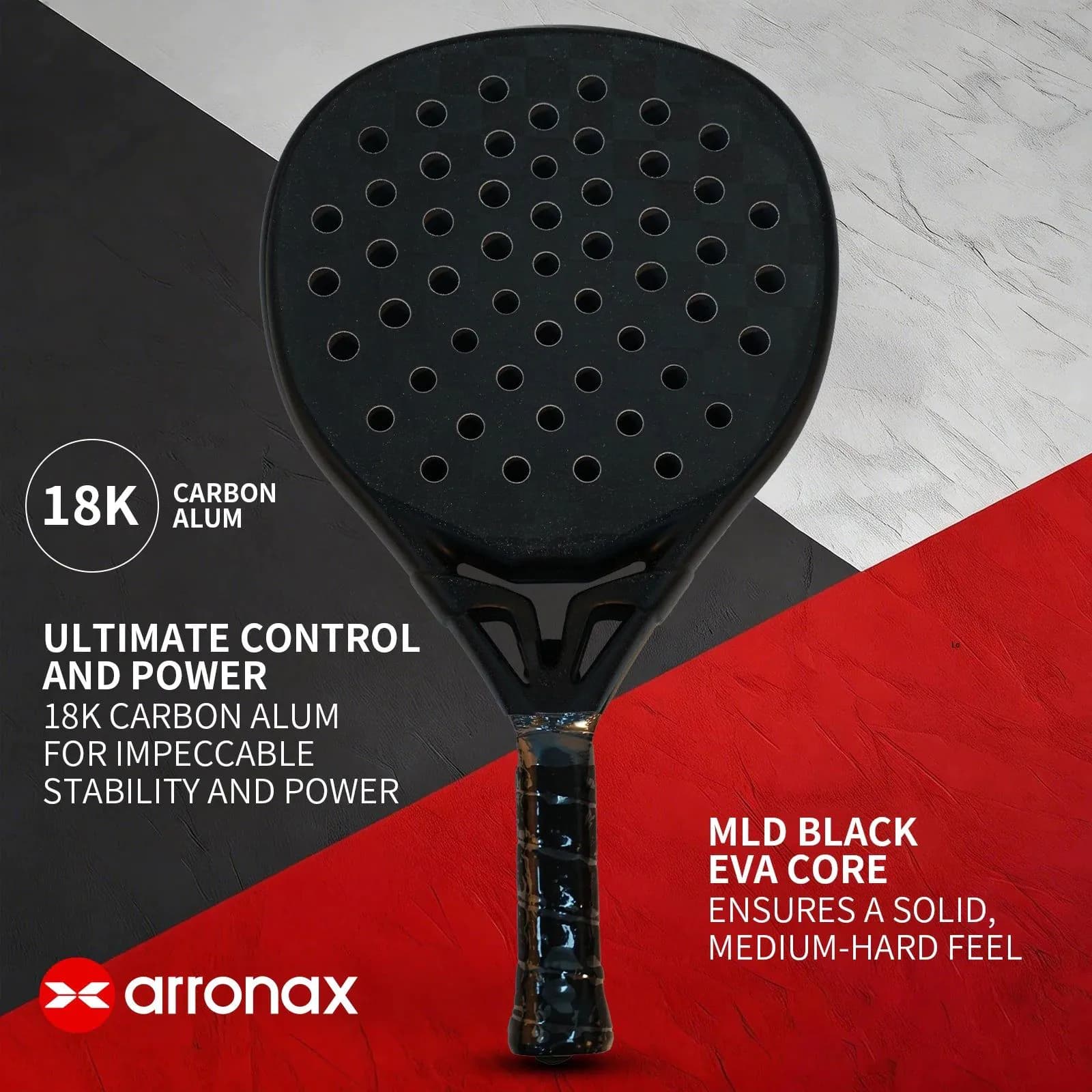 image-Arronax RA23 18K Carbon Padel Racket