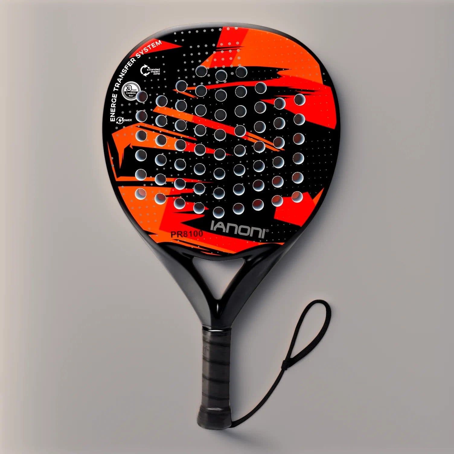 image-IANONI PR8200 Padel Racket Carbon Fiber EVA Foam