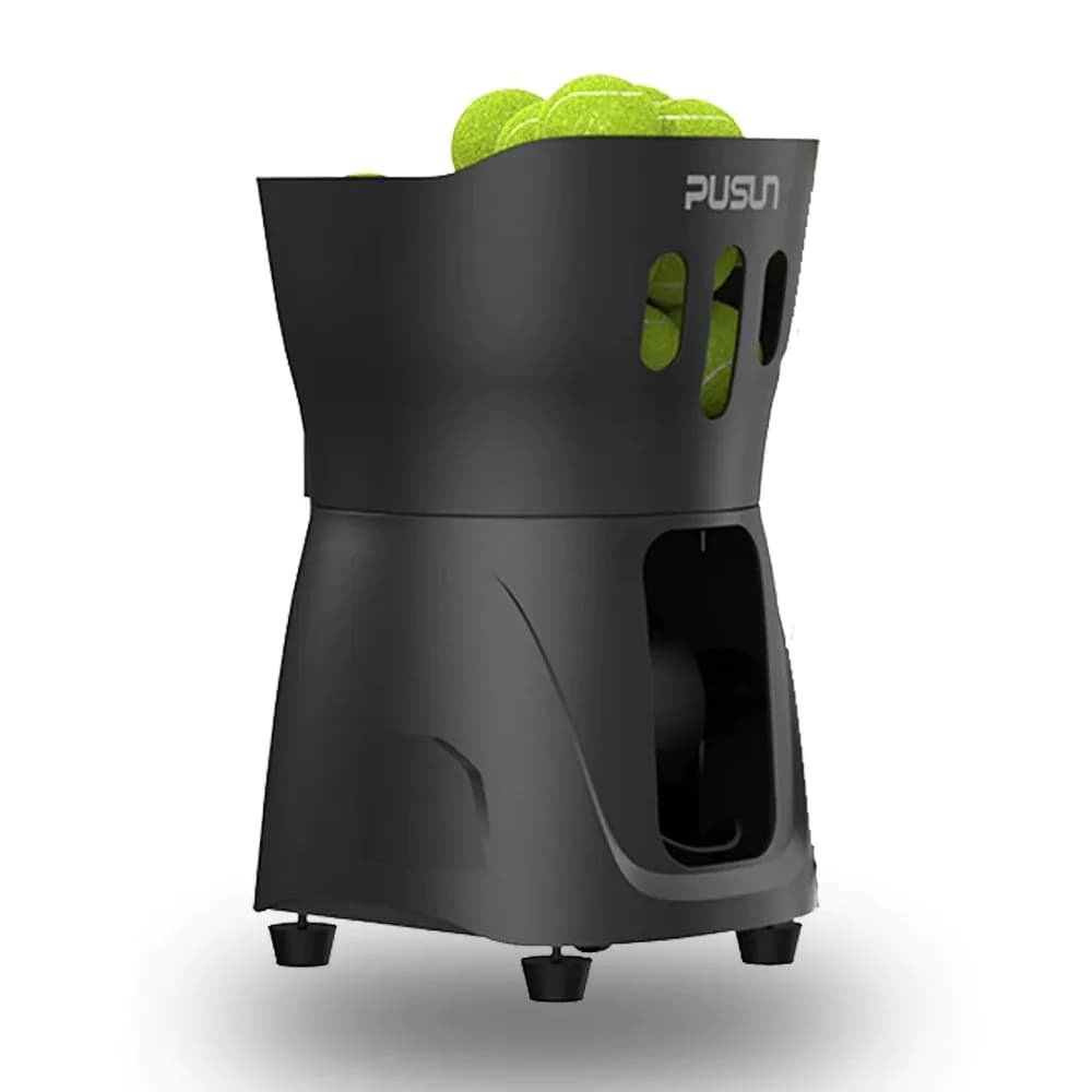 image-PUSUN Tennis Ball Machine PT-Mini-Pro 65+ Capacity