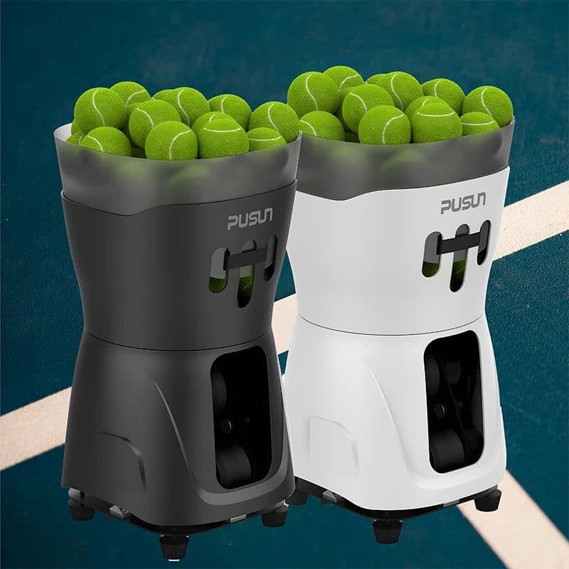 image-PUSUN Tennis Ball Machine PT-Mini-Pro 65+ Capacity