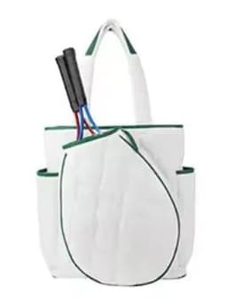 image-Women's Pickleball Tennis Racket Bag Water Resistant