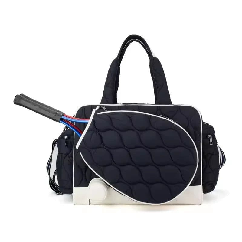 image-Women's Pickleball Tennis Racket Bag Water Resistant