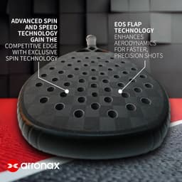image-Arronax Professional 18K Carbon Padel Racket with EVA Core