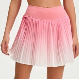image-Women's Quick Dry Tennis Skirt with Built-in Shorts DQ026-KY