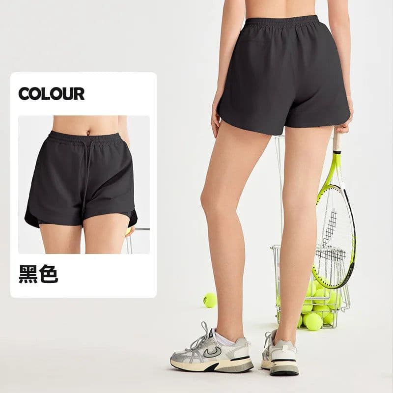 image-Women's Breathable Sports Shorts DWK115156-NBD