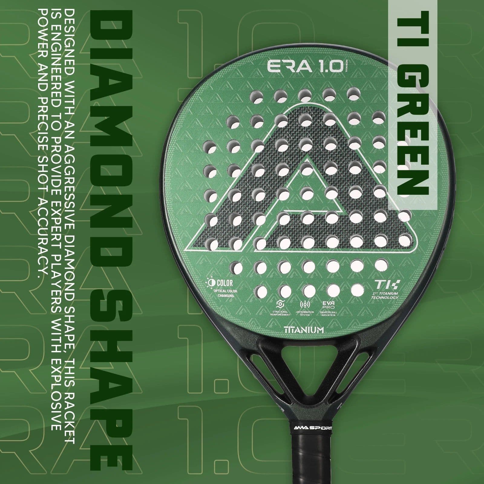 image-AMA Sport ERA 1.0 Titanium Padel Racket JP93