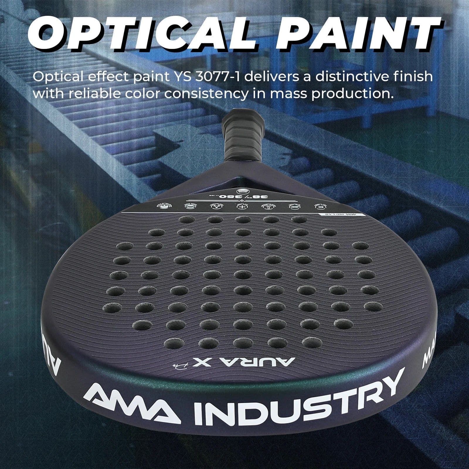 image-AMA SPORT PTR-Aura P16 Carbon Fiber Padel Racket