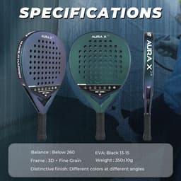 image-AMA SPORT PTR-Aura P16 Carbon Fiber Padel Racket