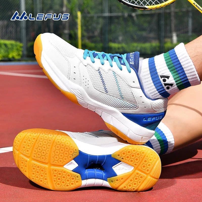 image-Men's Badminton Pickleball Shoes Breathable Mesh L039