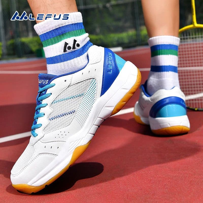 image-Men's Badminton Pickleball Shoes Breathable Mesh L039