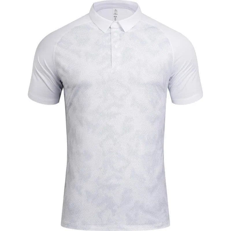 image-Custom Logo Golf Polo Shirt Quick Dry Polyester