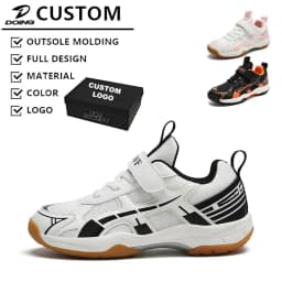 image-Kids Badminton Shoes Model 2522 Genuine Leather Mesh
