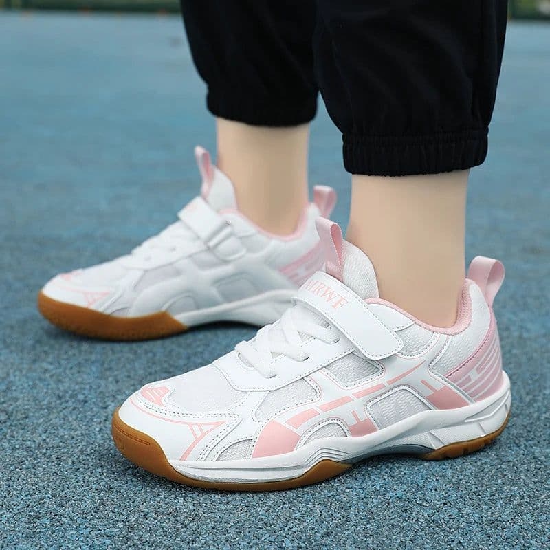 image-Kids Badminton Shoes Model 2522 Genuine Leather Mesh
