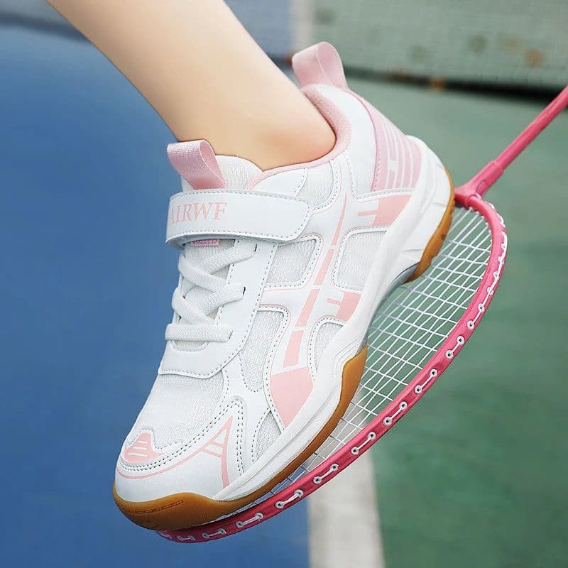 image-Kids Badminton Shoes Model 2522 Genuine Leather Mesh