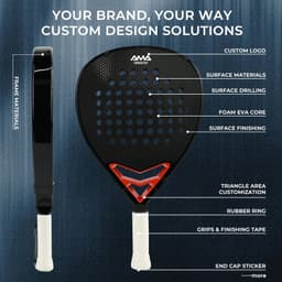 image-AMA Sport P88 Carbon Fiber Padel Racket