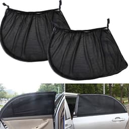 image-Car window sunshade Sunscreen insulated sunshade Side window sunblock Mosquito-proof dust-proof sunshade