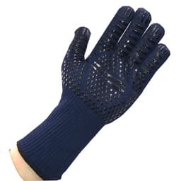 image-Fireproof BBQ Gloves - 800°F Heat Resistant Silicone