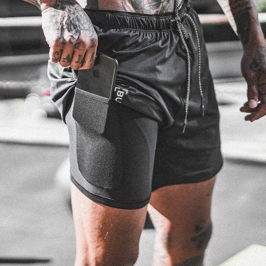image-Pocket Compression Shorts