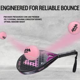 image-AMA SPORT Padel Ball Pro Pink 65mm