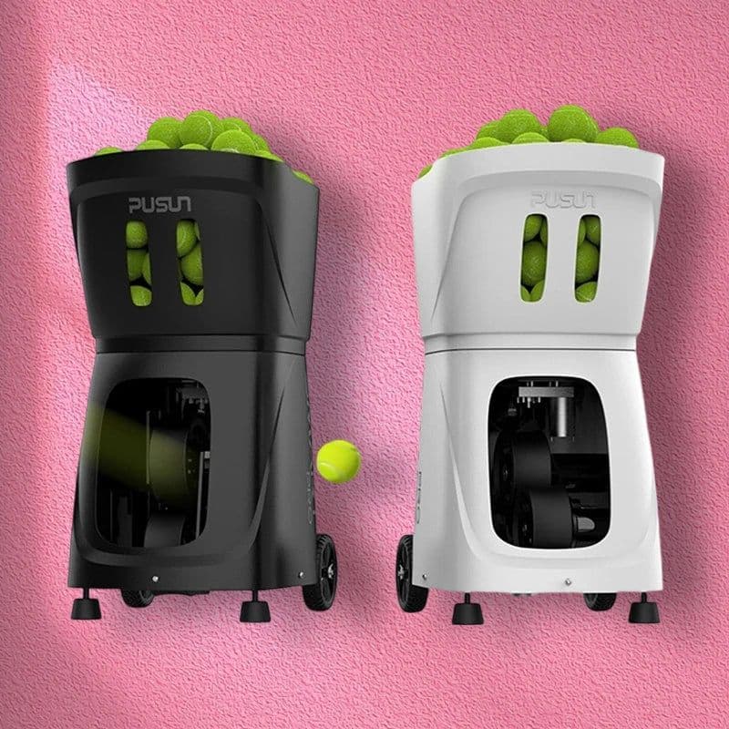 image-PUSUN PT-SmartPro Tennis Ball Machine with App Control