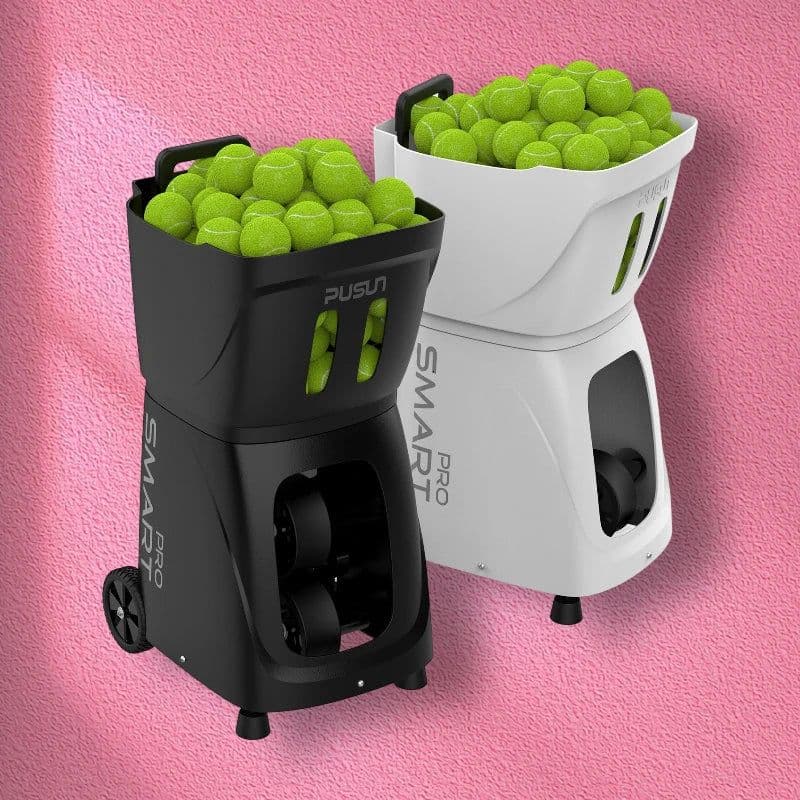 image-PUSUN PT-SmartPro Tennis Ball Machine with App Control