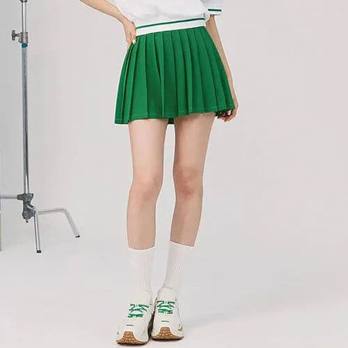 image-Women's Polo Shirt Skirt Set Custom Logo LN31+LN32-BS