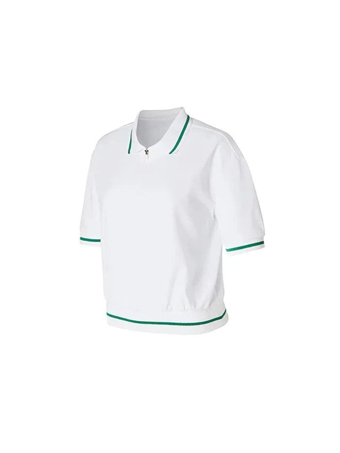 image-Women's Polo Shirt Skirt Set Custom Logo LN31+LN32-BS