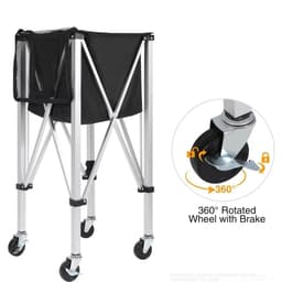 image-Pickleball/Tennis Ball Cart with Wheels MY-CT01