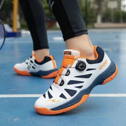 image-Badminton Shoes Men Breathable Mesh K-0521