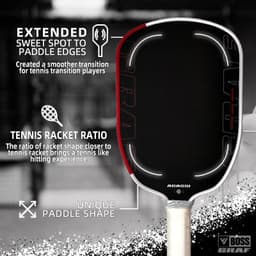 image-Boss Graf Pro Pickleball Paddle 14mm Honeycomb