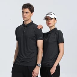 image-Men's Quick Dry Polo Shirt Short Sleeve R506-LLC