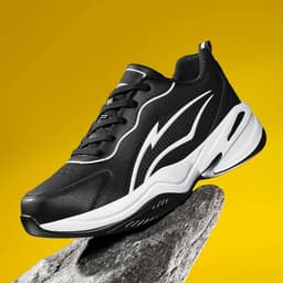 image-Unisex PU Running Shoes EVA Insole Model 875