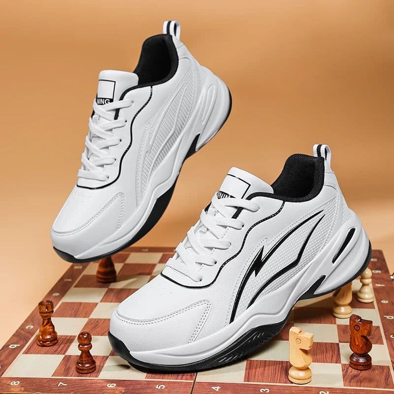 image-Unisex PU Running Shoes EVA Insole Model 875