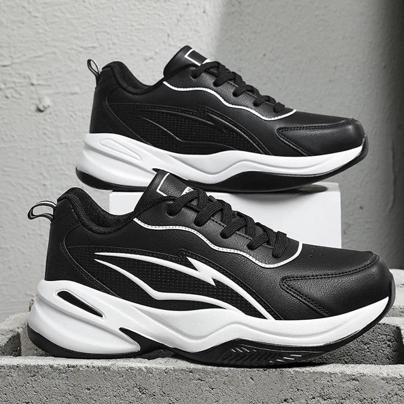 image-Unisex PU Running Shoes EVA Insole Model 875
